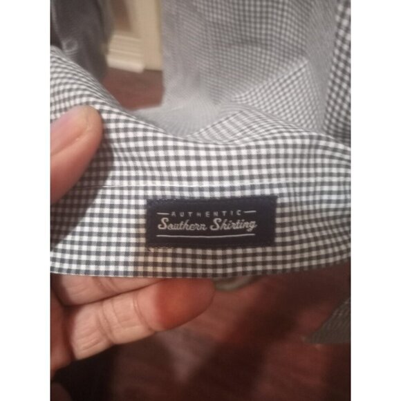 NWT Men Crown & Ivy Motion Flex Classic Fit Blue White Golf Dress Shirt XL New - Picture 10 of 15